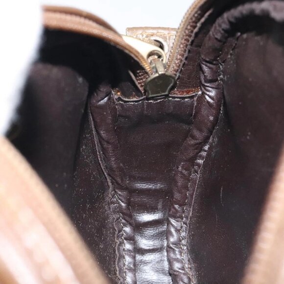 FENDI Zucchino Canvas Shoulder Bag Beige Auth - Picture 15 of 16